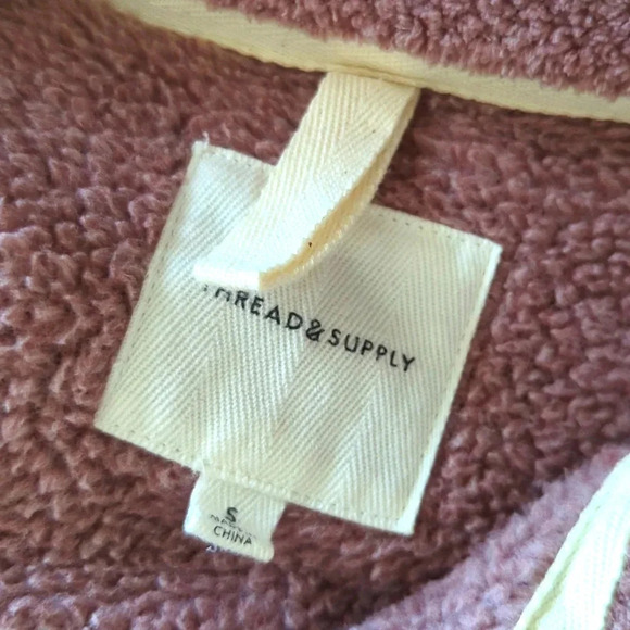 Thread & Supply Roadtrip Deep Mauve Pullover - Picture 6 of 7